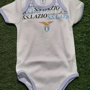 BODY tutina bimbo neonato J1357 Ultras Lazio Scudetto Curva Nord Olimpia Italia 