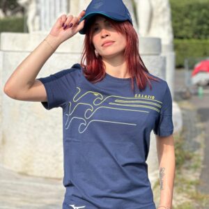 tshirt ss lazio fan aquila blu jr