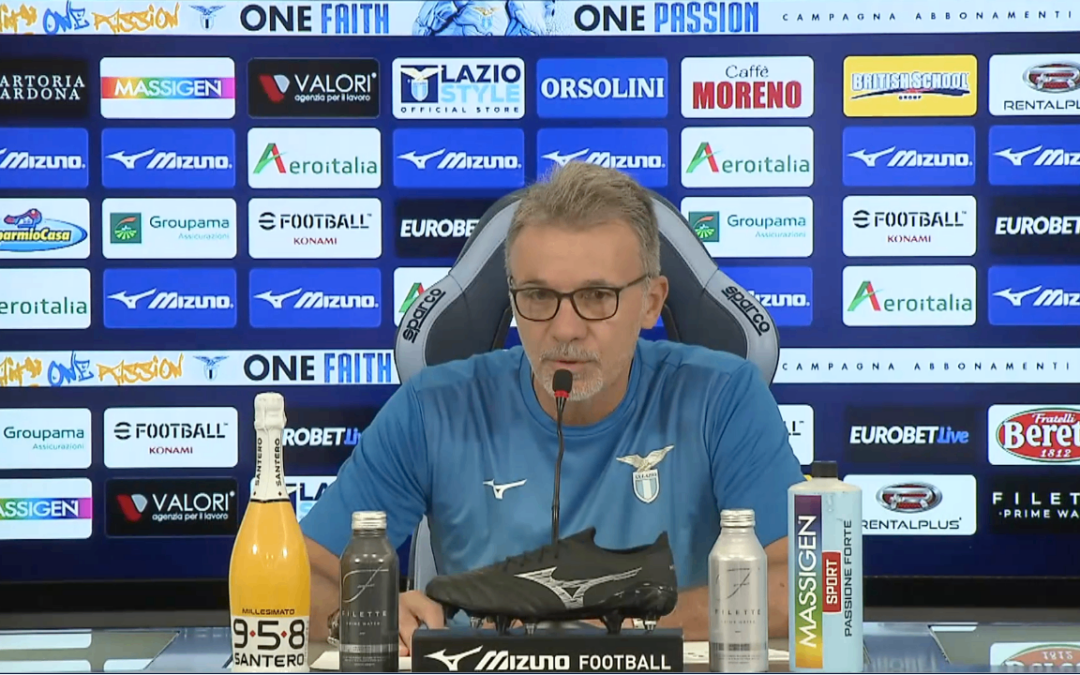 Baroni: sfida alla Juventus, test di maturità per la Lazio. Leggi cosa dice su Guendouzi, Isaksen e Gigot