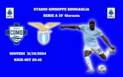 Arbitri, cambi e formazione: tutto pronto per la notte di halloween tra Como e Lazio