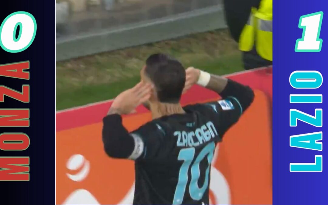 Zaccagni scalda la vetta: la Lazio piega il Monza e sale in classifica