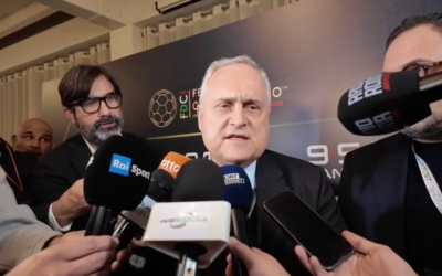 Lotito al Gran Galà: La Lazio è un punto di arrivo, il Flaminio un gioiello in arrivo