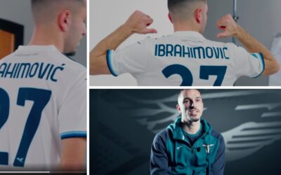 “Essere qui è fantastico!”: Ibrahimovic si racconta ai tifosi biancocelesti
