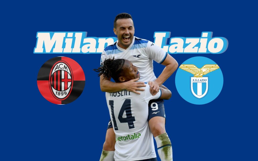 Milan al tappeto, la Lazio lotta e vince con il cuore!