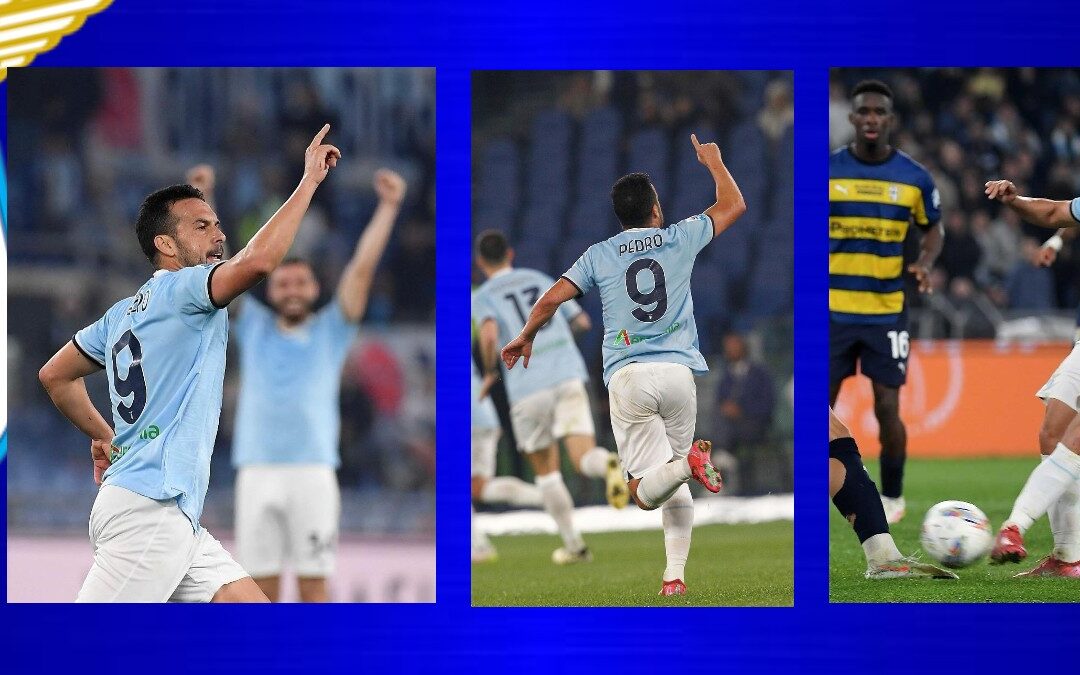 Pedro non smette mai: doppietta al Parma e messaggio da leader per la Lazio.