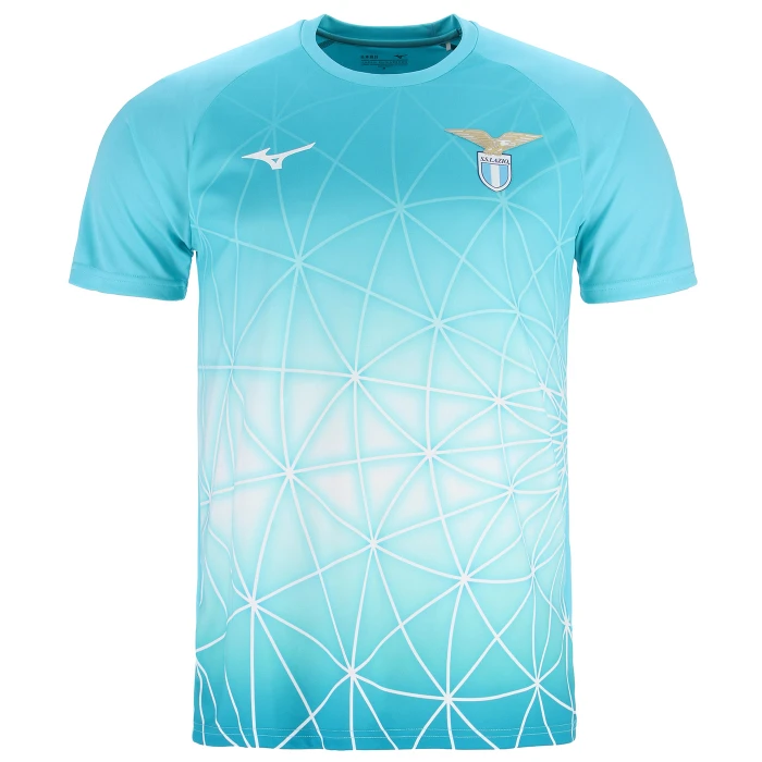 Maglia prematch ss lazio mizuno 25/26 - immagine 2