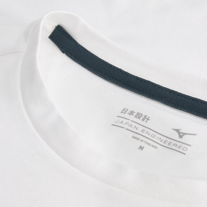 T-shirt ss lazio rappresentanza mizuno bianca 25/26 - immagine 5