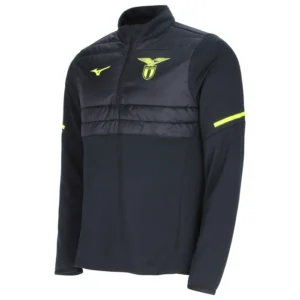 Felpa allenamento ss lazio 25/26 imbottito nera