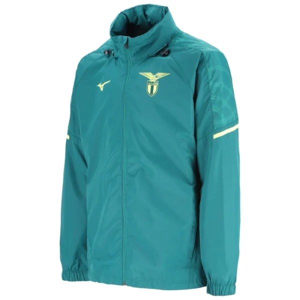 giacca kway ss lazio mizuno verde sr