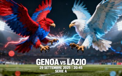 Genoa-Lazio, 5ª giornata: dati, storia e tv della sfida al Ferraris