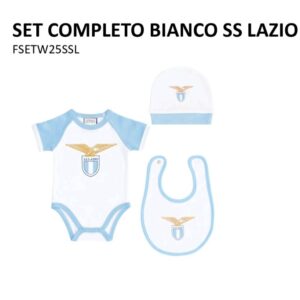set completo bianco ss lazio