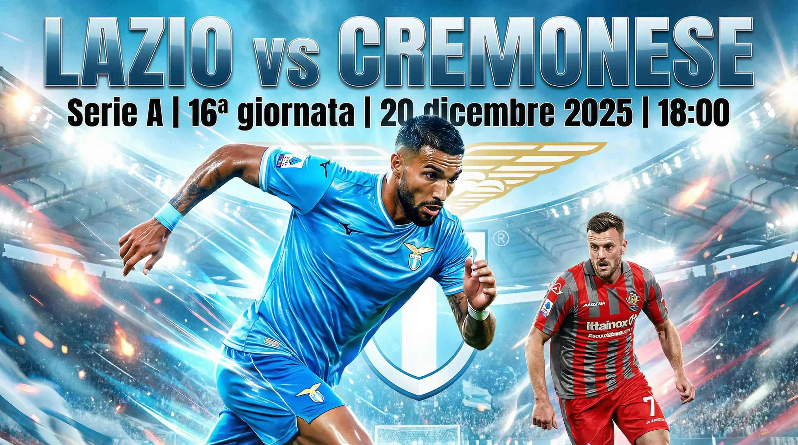 Sarri contro Nicola: Lazio-Cremonese vale punti pesanti