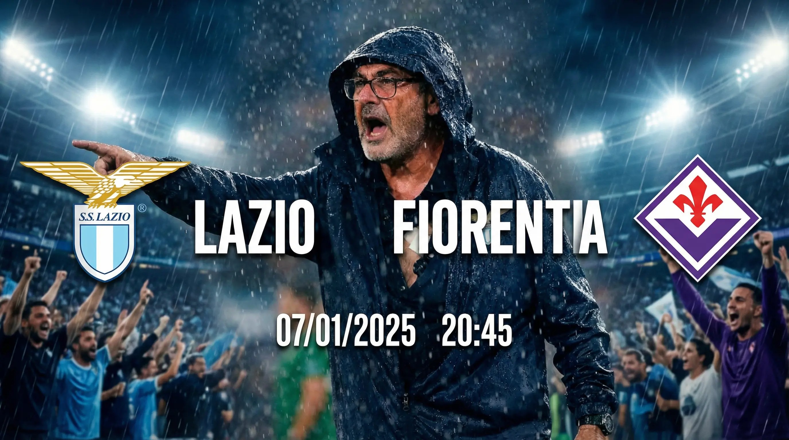 Lazio-Fiorentina, notte della verità all’Olimpico: sfida chiave tra emergenze e riscatto