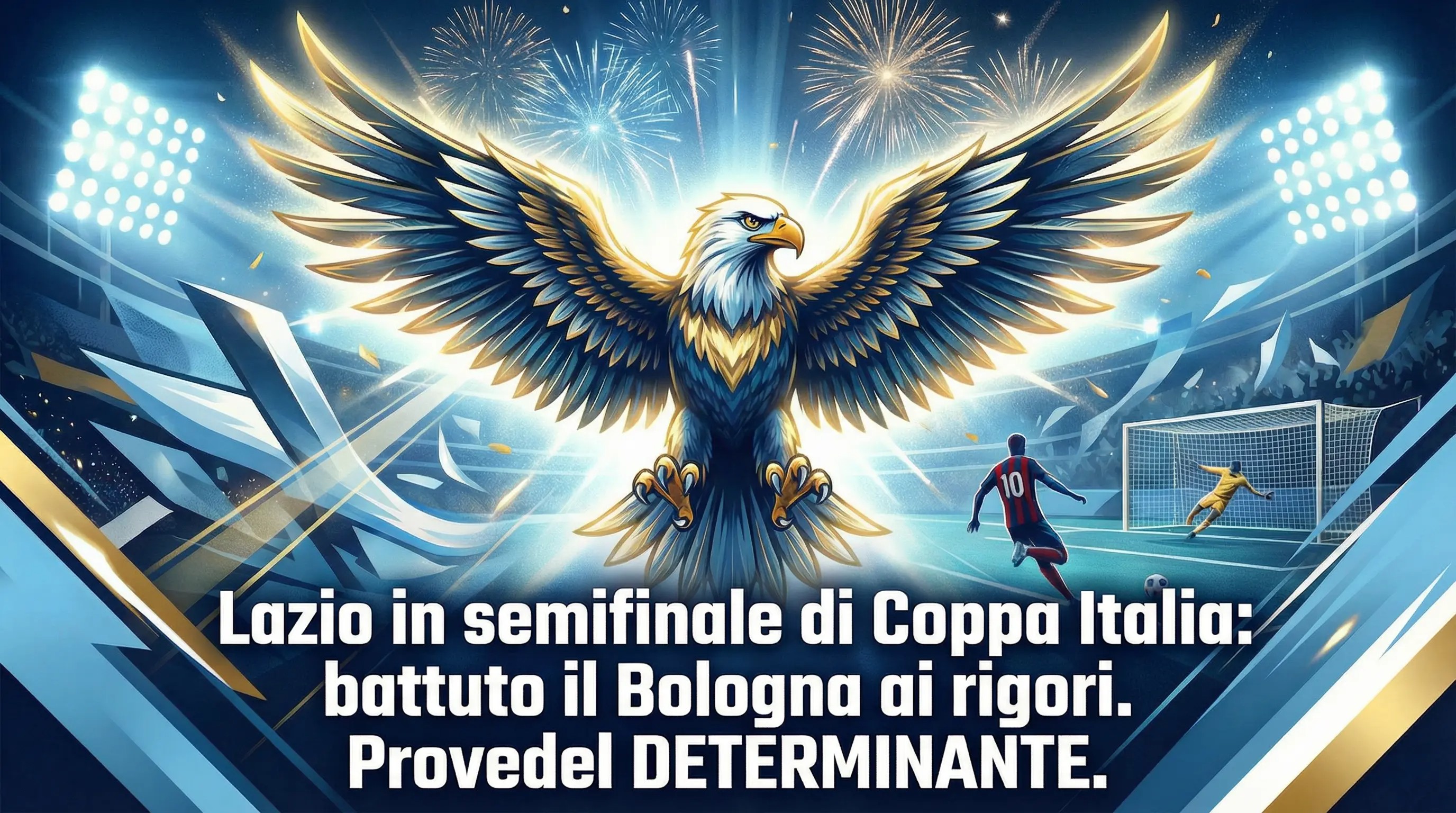 Lazio da brividi: Bologna eliminato ai rigori, è semifinale!