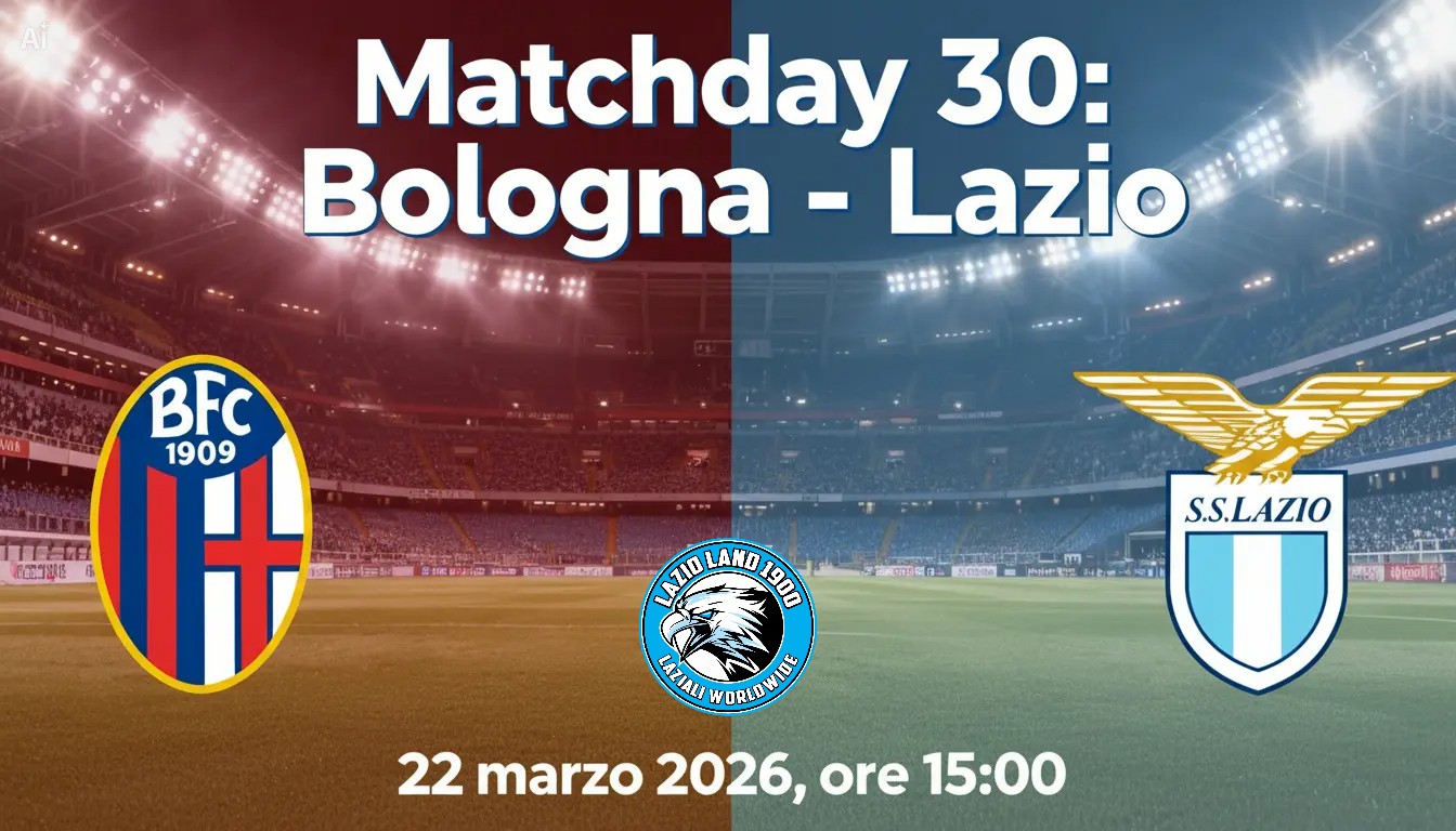 Bologna-Lazio, i numeri della sfida: lo storico delle partite al Dall’Ara