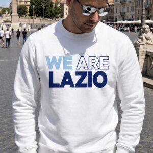 felpa " we are Lazio" bia